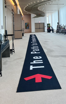 Printed carpet carpet runner printed flooring for trade shows & events custom design carpet Frontline Response
