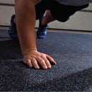 K&S International Flooring, PCR Rubber Rollable Underlayment Flecks