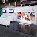 K&S International Flooring, Hardwood Interlocking Floor, K&S International Tradeshow Booth