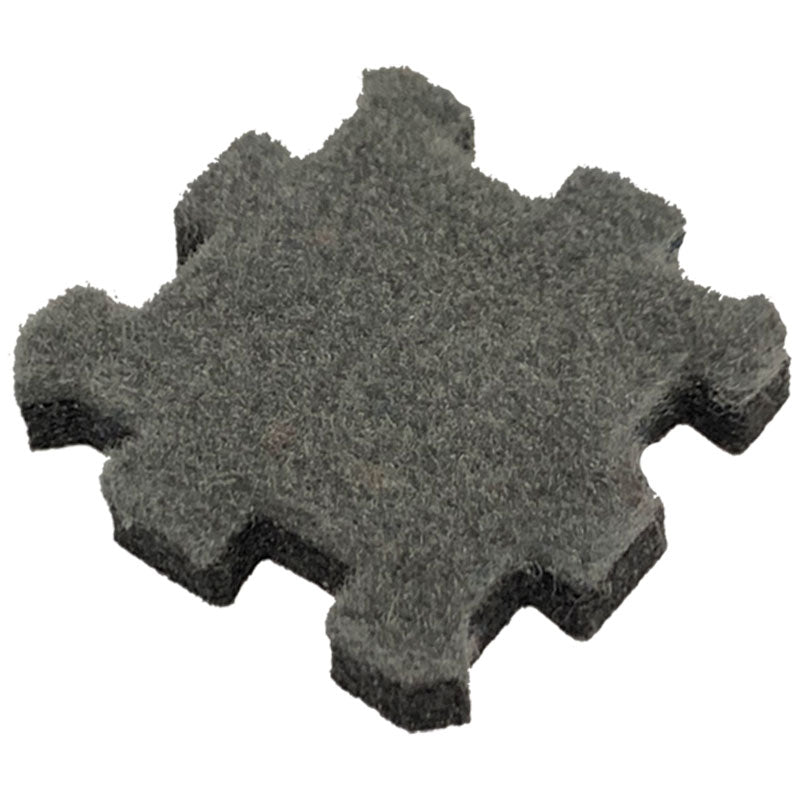 K&S International Flooring, Interlocking Comfort Carpet Tiles Anti-Fatigue Tiles,  Pewter Gray