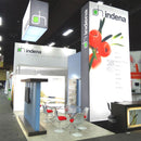 K&S International Flooring, Sierra Hardwood Collection, Indena Tradeshow Booth Floor