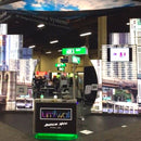 Comfort Flex Padded Designer Interlocking Floor Tiles, lumiwall Booth