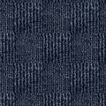 K&S International Flooring, Indoor Carpet Tiles Anti-Fatigue Deep Ocean Blue Patchwork