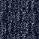 K&S International Flooring, Indoor Carpet Tiles Anti-Fatigue Deep Ocean Blue Patchwork