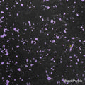 K&S International Flooring, PCR Rubber Flecks Floor Interlocking Tiles Black/Purple