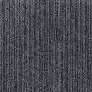 K&S International Flooring, Indoor Outdoor Carpet Tiles Anti-Fatigue Charcoal Pinstripe