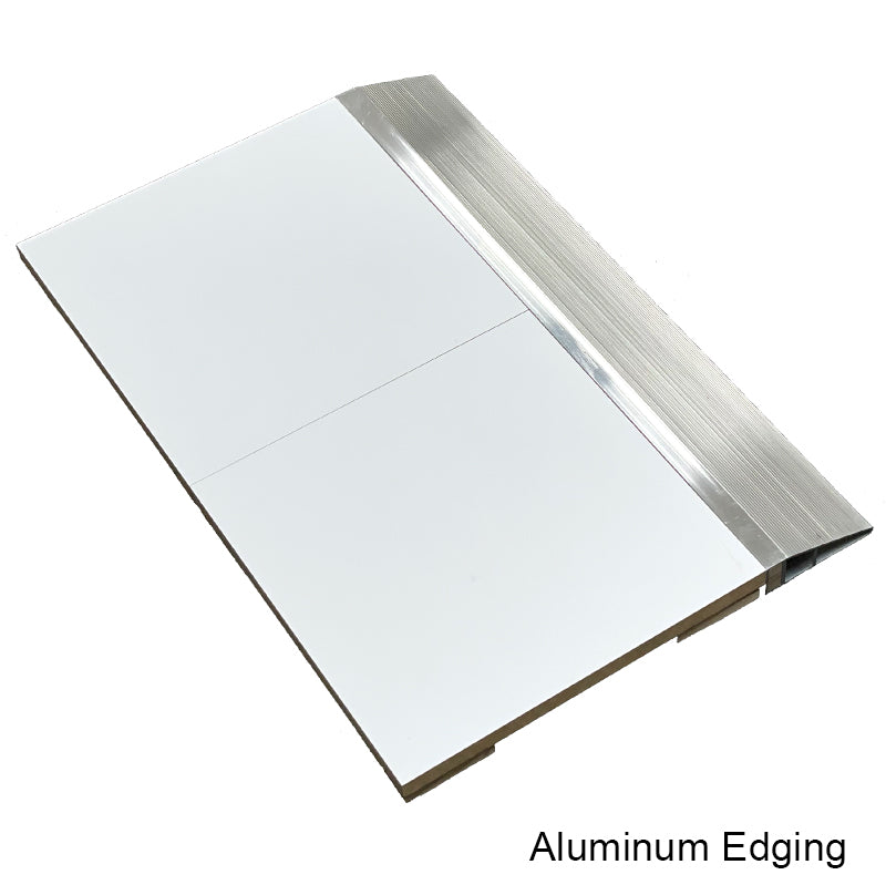 K&S International Flooring, Raised Floor Aluminum Edging Beveled Transition