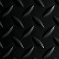 Anti-fatigue Interlocking Tiles Black Diamond Plate Vinyl Pattern