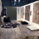 K&S International Flooring, Woodgrain Vinyl Interlocking  Foam Puzzle Tiles, Trade Show Booth for Fiore