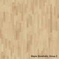 K&S International Flooring, KandS Sierra Hardwood Wood Grain Portable Raised Floor Trade Show Flooring Maple Stockholm