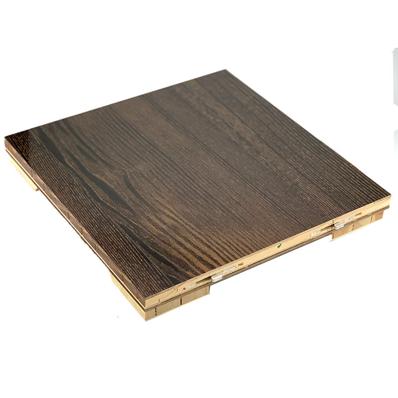 K&S International Flooring, Raised Interlocking Wood Grain Floor Portable