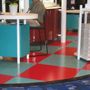 MDF Raised Floor Subfloor with Vinyl  