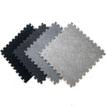 K&S International Flooring, Plush Comfort Carpet Interlocking Flooring Tiles