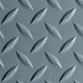 Interlocking Texture Vinyl Tiles Anti-fatigue Portable Diamond Plate Slate Gray Pattern