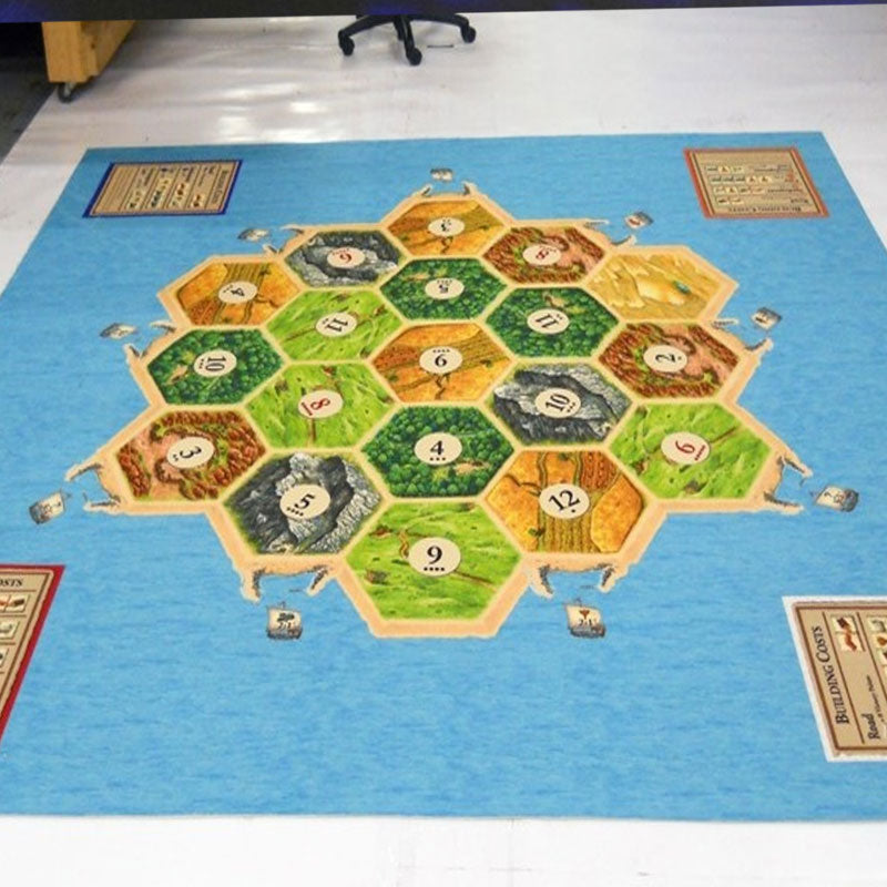 K&S International Flooring, Printed Carpet Children Adult Game Mat