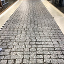 K&S International Flooring, GraFx Printed Rollable Vinyl Cobblestone RoadK&S International Flooring, GraFx Custom Printed Rollable Vinyl , Design your own flooring, Trade Show Flooring, Printed Vinyl Floor