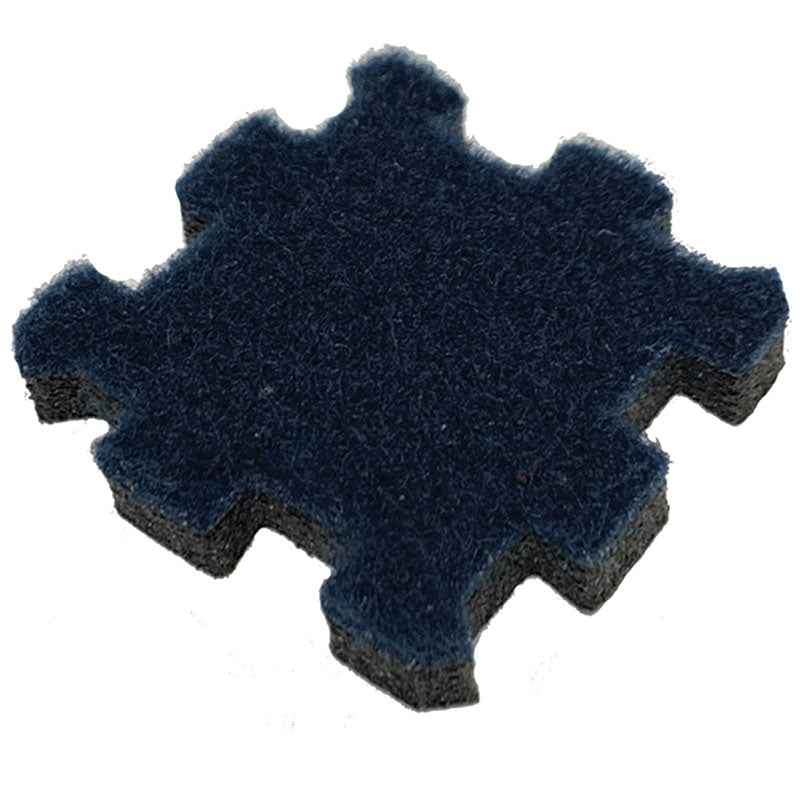 K&S International Flooring, Interlocking Comfort Carpet Tiles Anti-Fatigue Tiles, Navy Blue