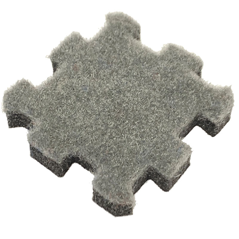 K&S International Flooring, Interlocking Comfort Carpet Tiles Anti-Fatigue Tiles, Gray